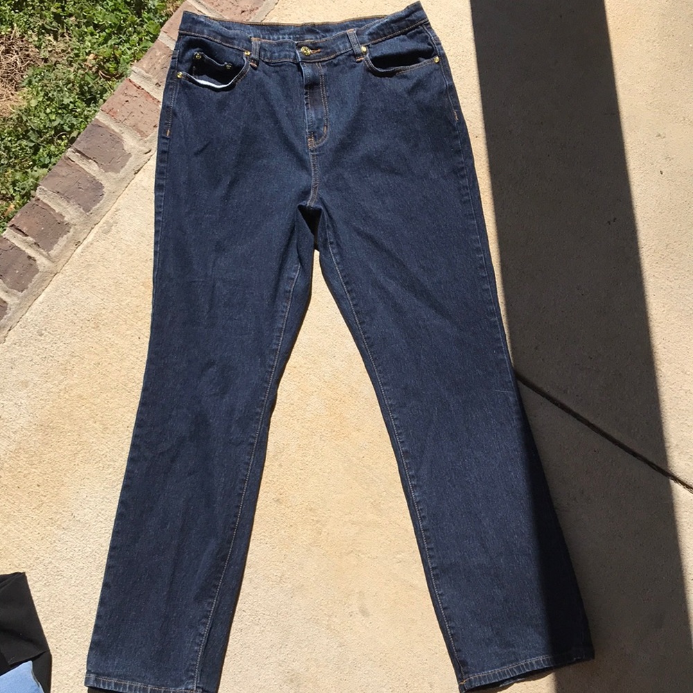 Perfect essential pair of blue jeans